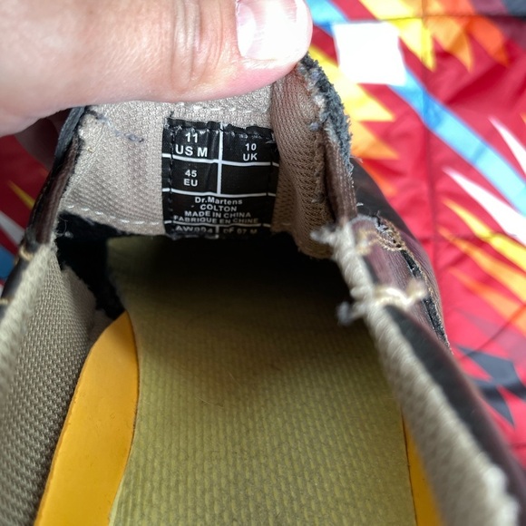 Dr Martens Men Shoe Colton Size 11M Brown Casual Slip On Loafer - Picture 4 of 5